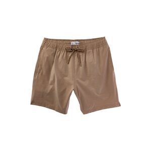 Mr. Swim Mens  Textured Stretch Trunk, Tan